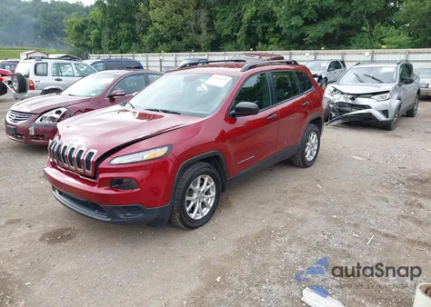 2016 Jeep Cherokee Sport from USA, damaged, VIN 1C4PJLAB2GW137168